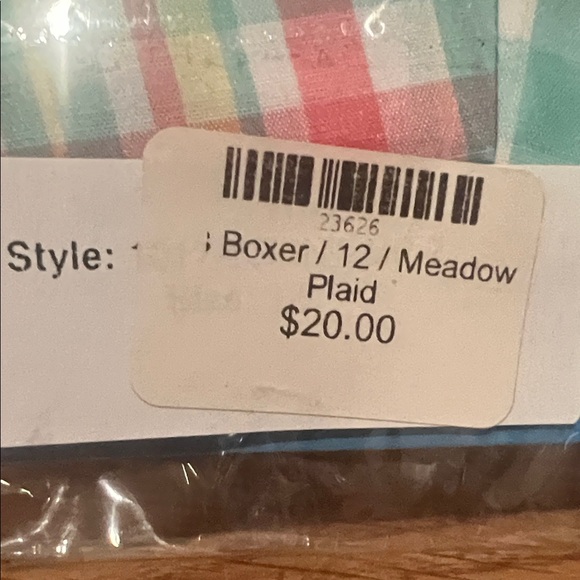 J. Bailey Kids Plaid and Patterned Underwear - Red, Green, Blue, Black - Picture 5 of 6